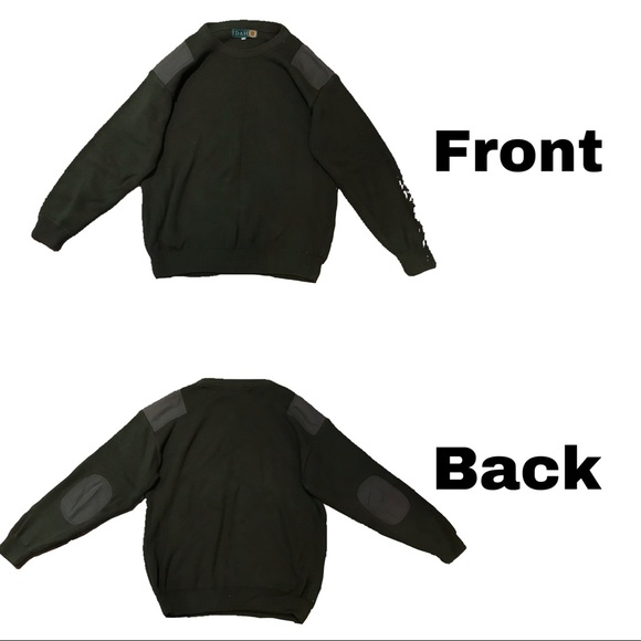 Green Kaki Baggy Sweatshirt | skater style - Picture 1 of 2